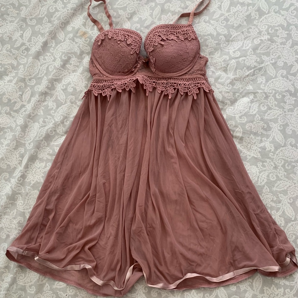 Sexy light pink lingerie ❤️